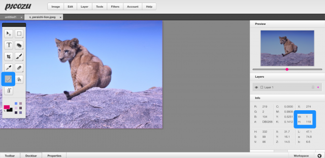 picozuのものさしツール