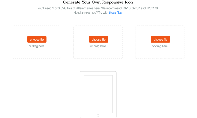 Icons8のレスポンシブアイコン作成ツール