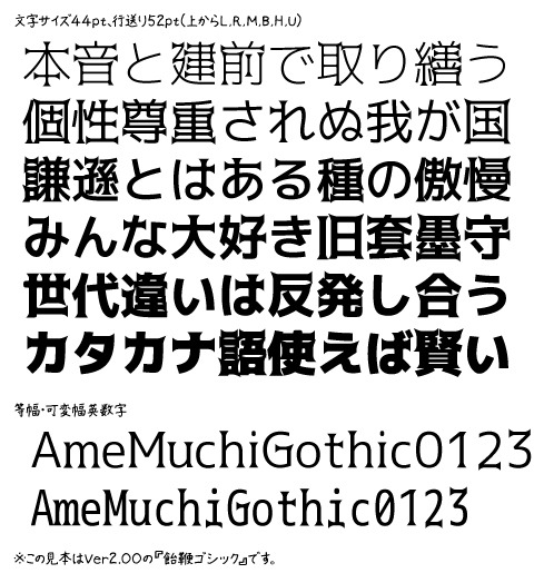 日本語フリーフォント35選 無料でダウンロードできるおしゃれなフォント