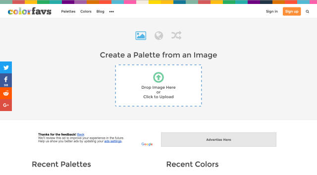 ColorFavsのトップページ