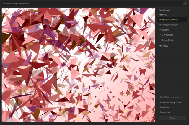 Paletton.comのプレビュー