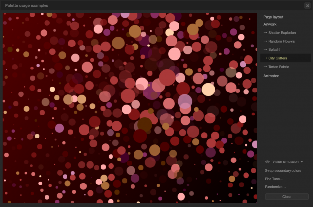 Paletton.comのプレビュー